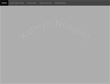 Tablet Screenshot of kathrynneugent.com